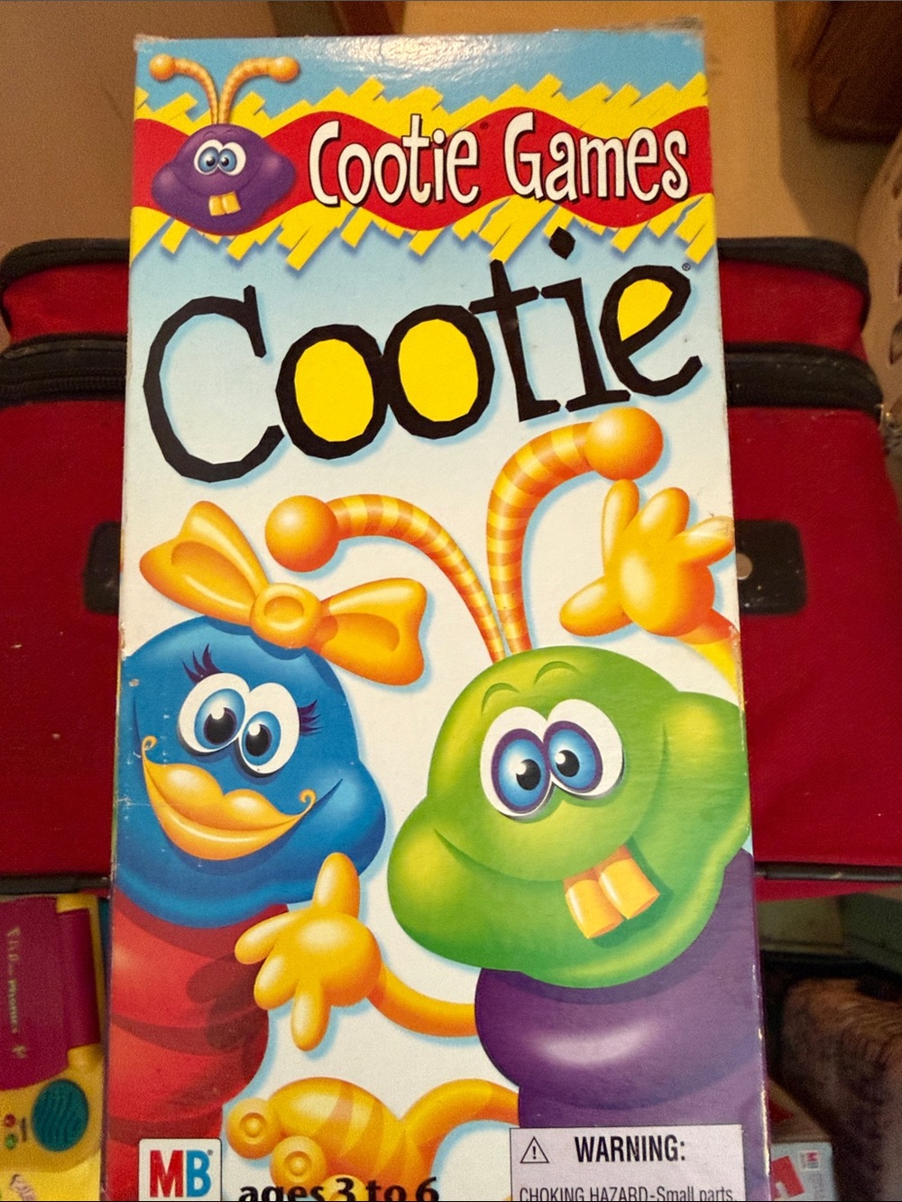 Cootie Kids Game Accessory Pack - Blue, Green, Yellow, Purple